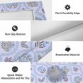 thumbnail image 5 of Spring Floral Outdoor Rug 5x8 Ft, Non Slip Washable Area Rug, Retro Flowers Leaves Botanical Light Blue Patio Rugs Carpet Runner, Large Floor Mat for Indoor/Outdoor Deck Porch Camping, 5 of 8