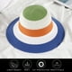 thumbnail image 4 of Sombrero de 56-58cm de circunferencia, sombrero de paja para mujer, sombrero para el sol de verano, sombrero de playa junto al mar, sombrero de arcoíris de ala grande con cúpula, 4 of 6