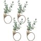 thumbnail image 1 of Servilleta de hoja verde - Cuentas de madera Servilleta de granja rústica S 5pcs Hebillas de servilleta de granja rústica, Servilleta de cuentas de madera S para bodas Reuniones familiares, 1 of 2