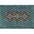 thumbnail image 1 of Ahgly Company Indoor Rectangle Persian Light Blue Traditional Area Rugs, 3' x 5', 1 of 4