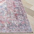 thumbnail image 5 of SAFAVIEH Vintage Serapi Orlando Oriental Machine Washable Area Rug, Red Orange/Blue, 9' x 12', 5 of 12