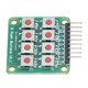thumbnail image 5 of Button Key Module Keypad Board 2x4 Matrix 8 Push Micro Switch for Single Chip Microcomputer, 5 of 5
