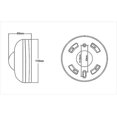 thumbnail image 2 of Pir Motion Detector Ceiling Surface Mount 360 Max 1200w, 2 of 5