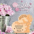 thumbnail image 1 of Xihbxyly Marco Hecho a Mano, Elegante Expositor de Flores Secas, Vitrina Única con Huellas de Manos de Padres, Diseño de Metal y Vidrio de Calidad, Detalle Decorativo para El Hogar, Idea de Regalo Pe, 1 of 7