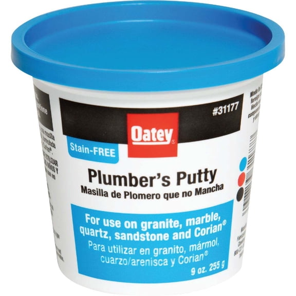 Oatey 31177 9 oz. Multi-Surface Stain-Free Plumbers Putty