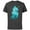 Charcoal, variant on Disney Haunted Mansion Movie Mariner Captain Ghost Return - Short Sleeve Cotton T-Shirt for Adults - Customized-Black