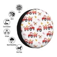 thumbnail image 4 of Logiee Tractor With Farm Animals Print Spare Tire Cover, Universal Wheel Protectors,Waterproof Dust-Proof UV Sun Wheel Tire Cover,Fit for SUV, RV, Travel Trailer, Truck-15 inch, 4 of 6