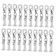 thumbnail image 5 of Nestingho 20Ud Dijes Para Joyas Con Langosta En Aleación Plata Para Collares Y Pulseras, 5 of 8