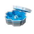 thumbnail image 1 of Molde de cubitos de hielo Worallymy molde para hacer bolas de hielo antiadherente de silicona herramienta para hacer cubos de bebidas DIY hexagonales Worallymy JD735810642, 1 of 7