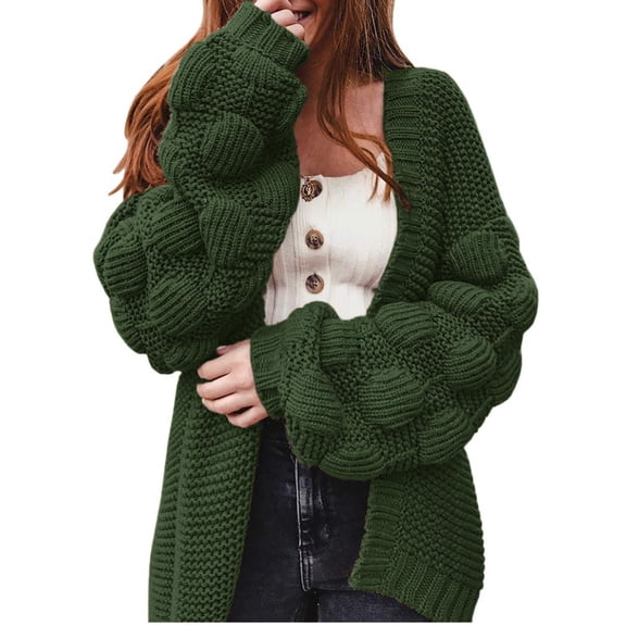 Womens Sweaters Cardigan Knit Lightweight Green Cardigan Cozy Cardigans Fall Outfit Womens Casual Sweater