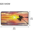 thumbnail image 3 of Area Rugs Carpet for Bedroom Floor Kitchen Rugs Summer Vacation The Beach283836068 Bedside Runner Rug Living Room Washable Non Slip 39×20in Sofa, 3 of 7