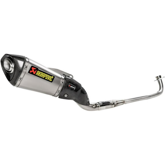 Akrapovic Titanium/Carbon 1-1 Racing Line Full Exhaust System (S-H125R6-ASZT/1)