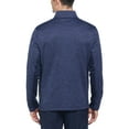 thumbnail image 3 of Ben Hogan Men’s and Big Men’s 2-Tone Space Dye Quarter Zip Golf Sweater, up to Size 5XL, 3 of 4