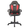 thumbnail image 3 of WHI 802-704RD-BK 21.75 x 21.75 x 37.25-42 in. Clink Office Chair in Red & Black, 3 of 8