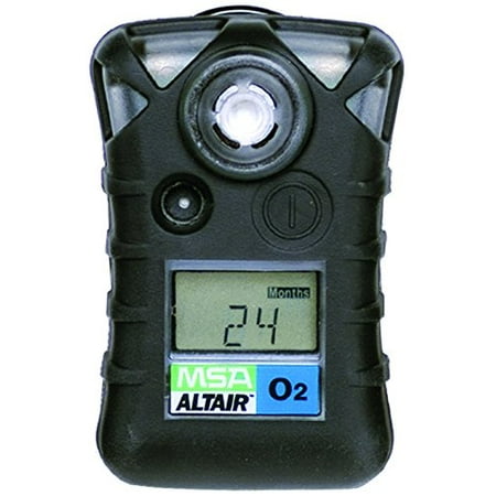 Oxygen Gas Detector - MSA 10092523 ALTAIR Single Gas Detector, Oxygen (O2), Low Alarm 19.50%, High Alarm 23.00%