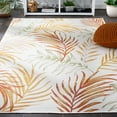 thumbnail image 2 of SAFAVIEH Sunrise Nita Floral Reversible Indoor/Outdoor Area Rug, Ivory/Rust Sage, 8' x 10', 2 of 9
