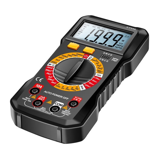 SZ305 Digital Multimeter – Smart Voltmeter, Ohm Meter & Capacitor Tester For DIY And Pros