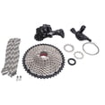 thumbnail image 4 of 12 Speed Shifter Rear Derailleur Cassette Chain, High Strength Durable High Performance Mountain Bike 12 Speed Groupset  For Mountain Bike, 4 of 8