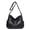 Black, variant on Crossbody Bags for Women Pocketbooks Soft PU Leather Purses and Handbags Multi Pocket Shoulder Bag