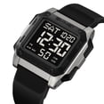 thumbnail image 7 of Weloille Men's Rugged Outdoor Sports Digital Watch, Waterproof with Luminous Display, Alarm, Stopwatch for Hiking, Camping, Running, Swimming Activities, 7 of 7