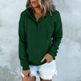 thumbnail image 2 of Certgust Hoodie Womens Oversized Sweatshirt with Hood and Pockets Zip Up Long Sleeve Casual Fall Jacket, 2 of 7
