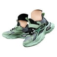 thumbnail image 3 of Zshosam Walking Shoes for Babies Boys Shoes Kids Athletic Running Sneakers for Little Big Kid Size 3.5,(Green Big Kids 3.5), 3 of 7
