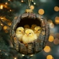 thumbnail image 1 of Colgante Colgante Decoraciones Navideñas Animales Navideños Impresión Acrílico Colgante Regalos Navideños Para Familias Colegas Decoración Árbol Navideño Decoración Colgante Decoraciones Jardín Decora, 1 of 7