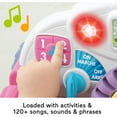 thumbnail image 5 of Fisher-Price Laugh & Learn Crawl Around Car, Electronic Learning Toy Activity Center for Baby, Pink, 5 of 7
