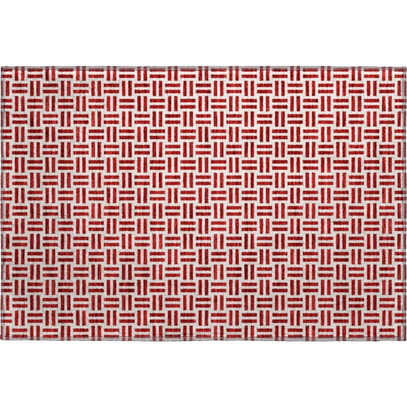 Dalyn Rugs Premium Machine Washable Mayfield AMF978 Red 1'8" x 2'6" Rug