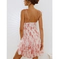 thumbnail image 4 of Vestido Floral Bohemio, Diseño Floral, Casual, Con Volantes, Sin Mangas, Tirantes Finos, Vestido Sin Mangas Para Viajes LYUMO Otros, 4 of 6