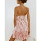 thumbnail image 1 of Vestido sin mangas sin mangas bohemio floral diseño floral informal con volantes para vacaciones Octpeak Otros, 1 of 6