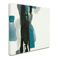 thumbnail image 2 of Trademark Fine Art 'Black and Teal II' Canvas Art by Chris Paschke, 2 of 3