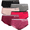 Bright Pink Spacedye Assorted, variant on Reebok Women's Underwear Seamless Hipster Panties, 6-Pack, Sizes XS-3XL