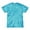 Turquoise, variant on Colortone Tie Dye T-Shirts Spider Multi Colors Juniors Cotton