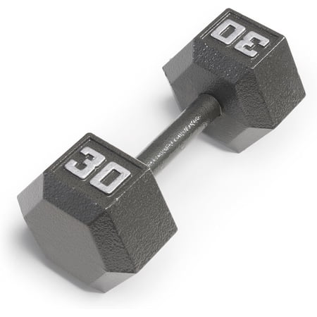 Cast Iron Hex Dumbbells Collection - Available size from 3-lb to 100-lb, SOLD INDIVIDUALLY