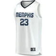 thumbnail image 2 of Men's Fanatics Derrick Rose White Memphis Grizzlies Fast Break Player Jersey - Association Edition, 2 of 3