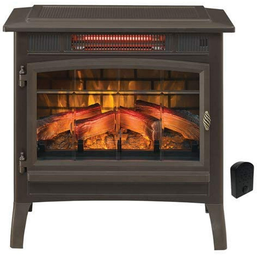 Duraflame 3d Infrared Electric Fireplace Stove With Remote Control