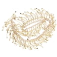 thumbnail image 1 of Rhinestone Tassel Chain, Rhinestone Fringe Chain, Elegant For Belly Dance Costumes Latin Dance Costumes Golden AB Colorful,Silver, 1 of 8