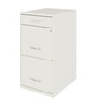 thumbnail image 4 of Space Solutions 3 Drawer Letter Width Vertical File Cabinet with Pencil Drawer, White, 4 of 6