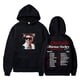 thumbnail image 2 of Quevedo Buenas Noches Tour 2025 Merch Sudaderas Merch Mujeres Hombres HipHop Sudaderas de manga larga, 2 of 7