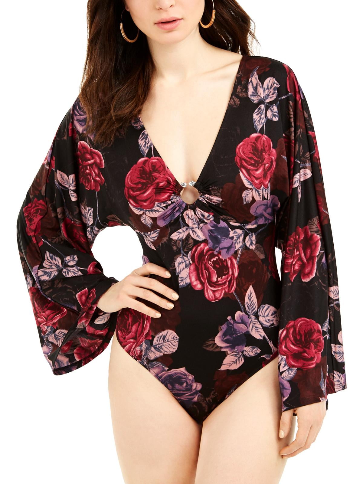 guess bodysuit black