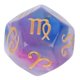 thumbnail image 4 of 3PCS 12 Sides Dice Set 4 Color Waterproof Wear Resistant Acrylic Lightweight Portable Polyhedral Dice for Table Game Blue, Purple and White, 4 of 4