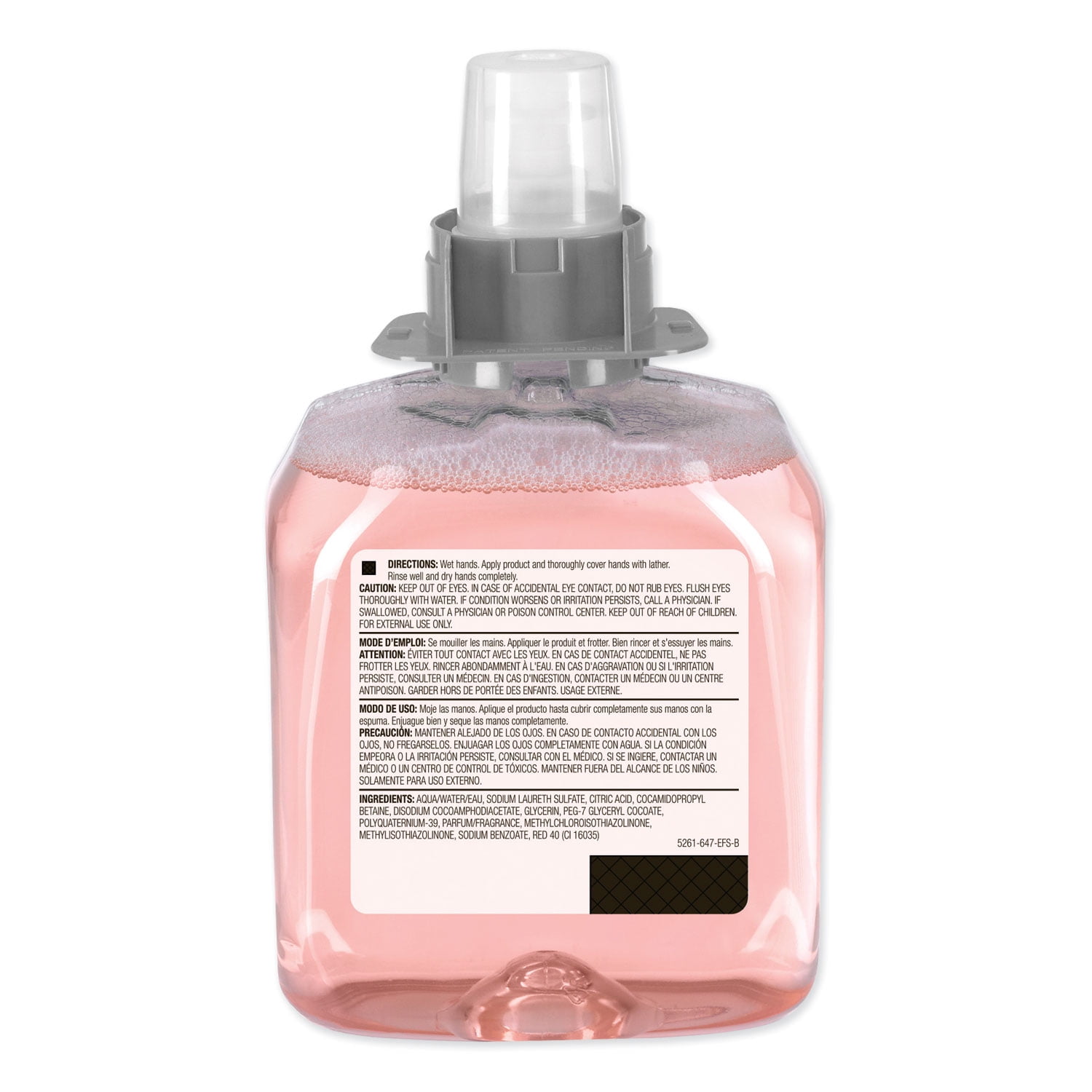 GOJO FMX-12 Luxury Foam Hand Wash, FMX-12 Dispenser, Cranberry, 1,250 mL Pump