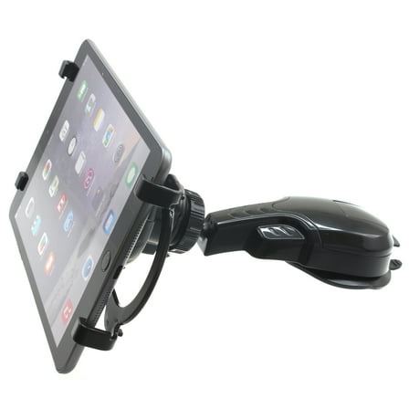 Car Mount for Samsung Galaxy Tab S9 11"/Tab S9 Plus 12.4" - Tablet Holder Dash Cradle Dock Rotating Telescopic Strong Grip