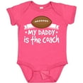 thumbnail image 3 of Inktastic Football My Daddy is the Coach Boys or Girls Baby Bodysuit, 3 of 5
