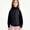 Black, variant on Teylalorva Girls Outerwear Jackets Color Block Stand Collar Zip Up Lightweight Down Jacket Short Casual Coat(4-15) Light Blue Size 4T