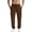 Coffee@GC@, variant on Men's Workout Pants Straight Leg Running Pants for Men Trendy Elastic Waist Solid Color Soft Athletic Joggers With Pocket