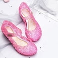 thumbnail image 5 of Crystal Jelly Thick soled Shoes Mary Jane Ball Role Playing Shoes, Little Girl Princess Sandals, Birthday, Christmas, 5 of 6