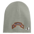 thumbnail image 5 of U.S. Army 75th Ranger Military Intelligence Battalion Symbol Embroidered 8 Inch Solid Knit Short Beanie Made in USA - Dk Ash OSFM, 5 of 5