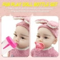 thumbnail image 3 of Baby Doll Bottles and Pacifier Fun Play Doll Bottle Set Toys 4 pcs, 3 of 4